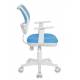 Кресло бюрократ CH-W797 AXSN (Светло-голубой, ткань TW). Фото товара с разных ракурсов.