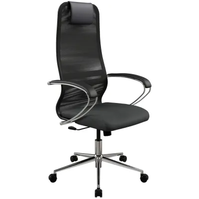Кресло Метта SU-B-8/подл.131/осн.009 (черный)