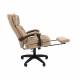 Кресло руководителя Chairman 442 Home  Россия бежевый текстиль. Фото товара с разных ракурсов.